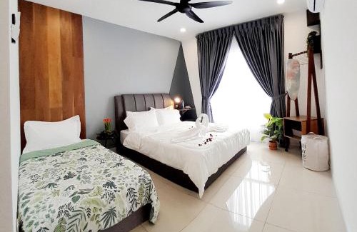 Kampung Kuala Pari Apartment | Ipoh Homestay - Manhattan Condominium with Water Park & Leisure Facilities