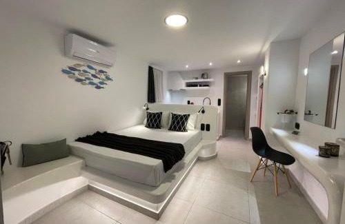 Paros Apartment | Irini's B & W house with jacuzzi