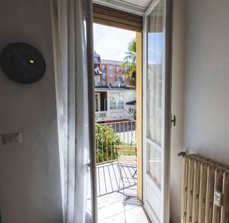 Vanchiglietta Apartment | Iris 128: il terrazzino sul giardino
