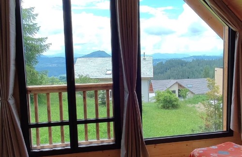 Saint-Michel-de-Chaillol Ski Chalet | Irresistible log cabin, facing south, valley view, close to trails and hiking.