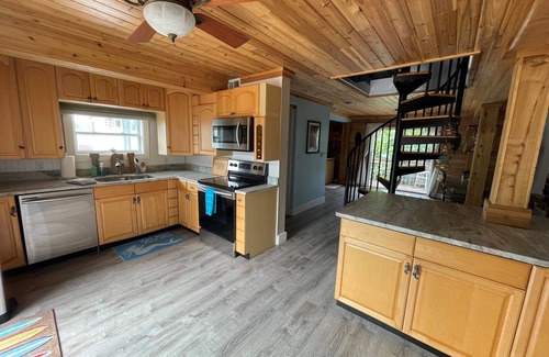 Placida House | Island Beach Barn - charming vacation house with bay/dock and beach access