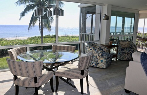 Sanibel Condo | Island Beach Club 260D Spectacular Views, Beachfront, 2 BRM, 2 BA, corner unit with wrap around lanai