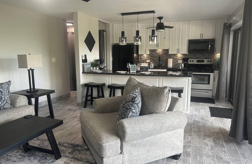 Estate Golden Rock Condo | Island Carribean Getaway! 1 King bed! 2BR/2BA Condo with beach access and pool!