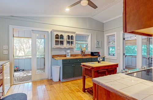 Ocean City Beach House | Island Hideaway | House in North Topsail Beach w beach access, hot tub, firepit