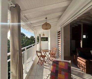 Bouillante Apartment | Issa Blue Appartement Vue sur Mer