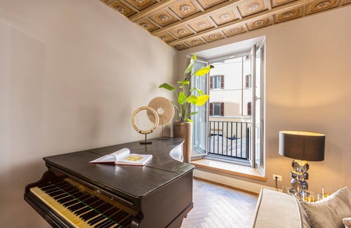 Rione VIII Sant'Eustachio Apartment | 200 m² Apartment ∙ 3 bedrooms ∙ 6 guests