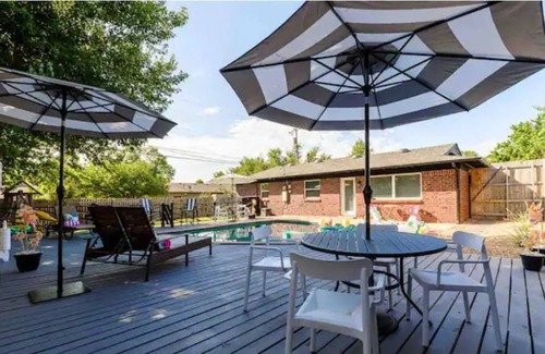 Central Oklahoma City House | It's Pool Time! Relax and Recharge at this Modern & Spacious Home.