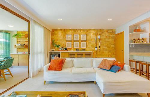 Itacimirim Apartment | IT93 Lindo Apartamento, pé na areia - Itacimirim