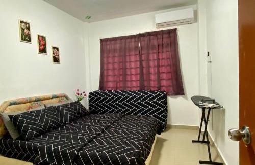 Tanjung Tanah Merah Apartment | Izdisa Muslim Homestay For Muslim Groundfloor Pool view