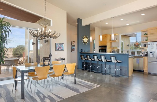 Pioneertown House | Jackalope Junction - Pool, Hot Tub, Fire Pit, BBQ and Desert Views!