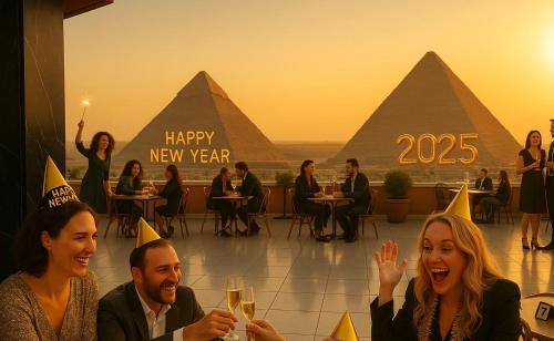 Al Haram Apartment | Jacuzzi pyramids view