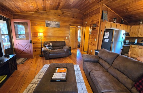 Blue Ridge Cabin | -Jan 2025 Remodel- Enjoy the Cool Mountain Air, Sling, WiFi, Fire Pit, Doggie