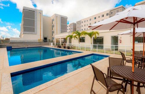 Portal do Sol Apartment | Jardim da Costa Próx Altiplano Térreo 6 pessoas