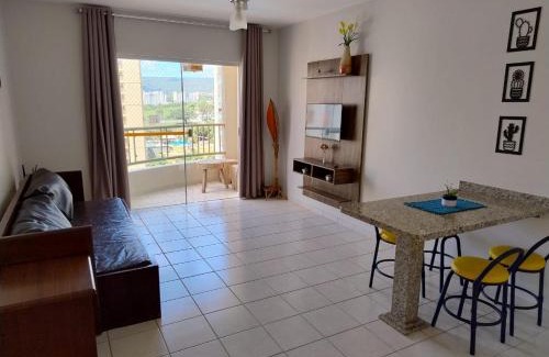 Do Turista Apartment | Jardins das Thermas - Caldas Novas Vista para piscina