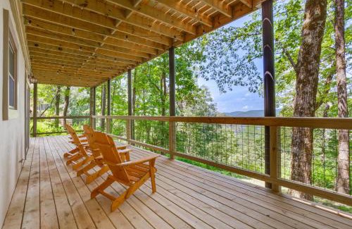 Tate House | Jasper Vacation Rental with Decks, Fire Pit and Views!