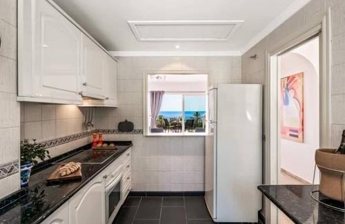 Mijas Apartment | Jazmin Miraflores sensational view! Pool,underground parking, WiFi