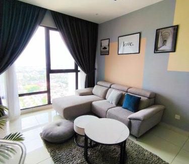 Central District Apartment | JBMidValley Southkey Mosaic 2Bedroom 4Pax CityView