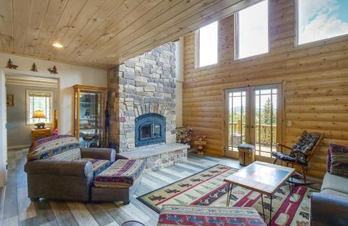 Indian Mountain House | Jefferson Cabin with Fire Pit and Sauna Near Hiking!