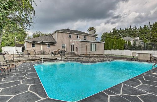 Adelphia House | Jersey Home with Hot Tub and Private Pool!