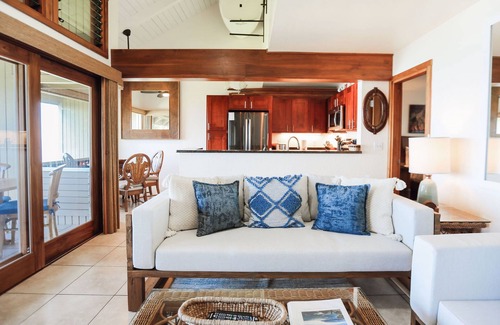 Princeville Condo | Jewel of the Pacific: Oceanfront Paradise Dream Escape in Princeville, Kauai