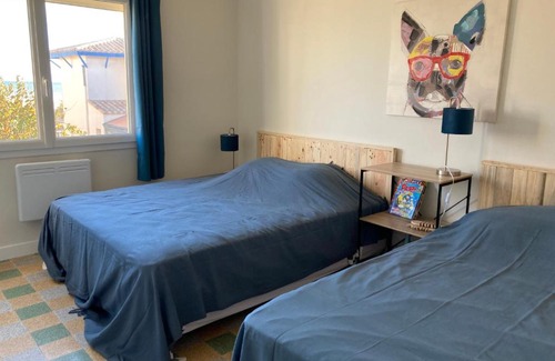 Narbonne-Plage Apartment | Joli appartement avec vue mer