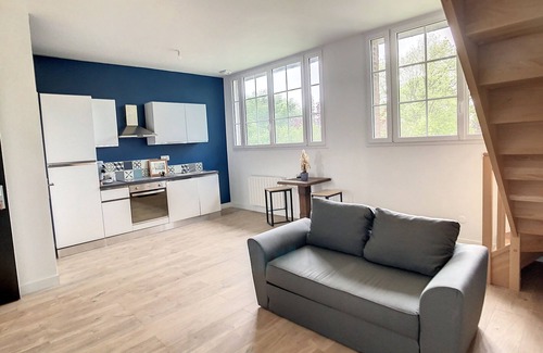 Cricqueboeuf Apartment | Joli Appartement Dans Propriété Normande Surplombant la mer