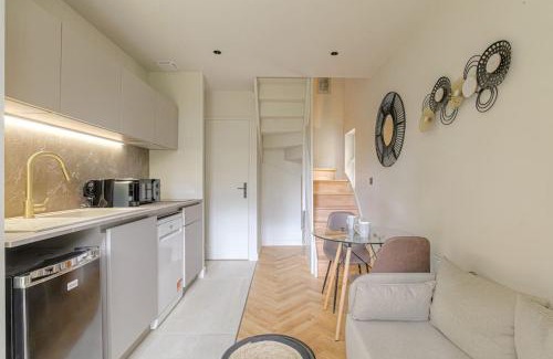 Charlier - Valvert Apartment | Joli duplex avec jardin, 2 personnes, Écully