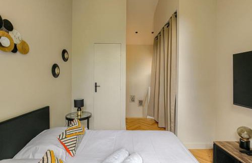 Charlier - Valvert Apartment | Joli duplex avec jardin, 2 personnes, Écully