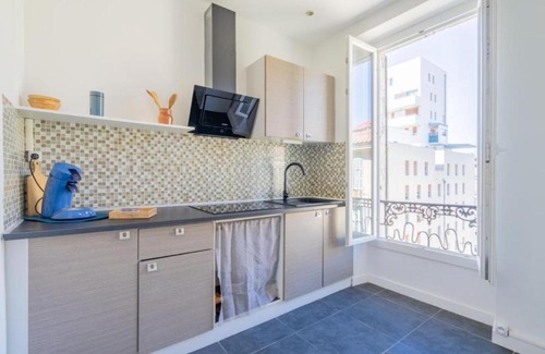 La Villette Apartment | Joli T2 quartier de la Joliette 2 min du tramway