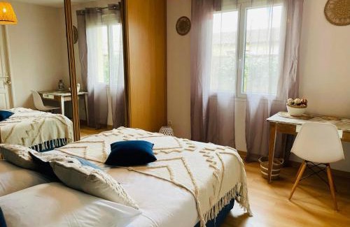 Le Teich House | Jolie maison LE TEICH bassin Park/wifi