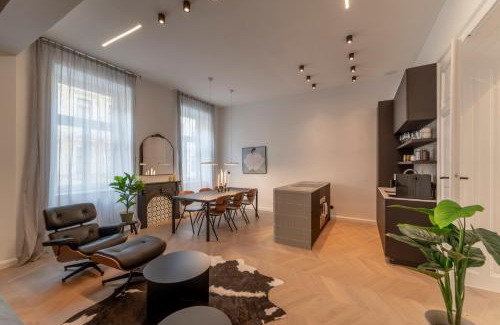 Leopoldstadt Apartment | josef's home I Moderne Deluxe Suite am Augarten