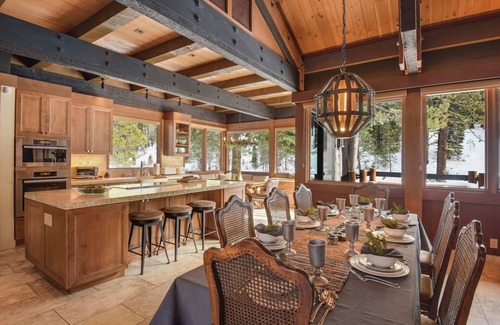 Olympic Valley House | Joy on the River Stunning Waterfront Home for 10