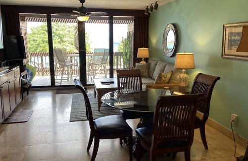 Red Hook Condo | Jude's Caribbean Getaway - A205 Beachfront Sapphire Beach Resort & Marina