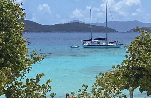 Red Hook Condo | Jude's Caribbean Getaway - A205 Beachfront Sapphire Beach Resort & Marina