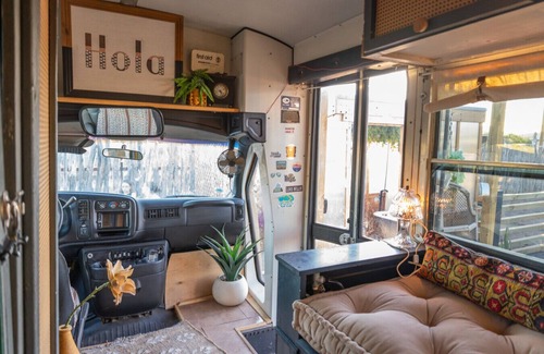 Alpine Cabin | Judy's Mule-Schoolie with Outdoor Movie Theatre