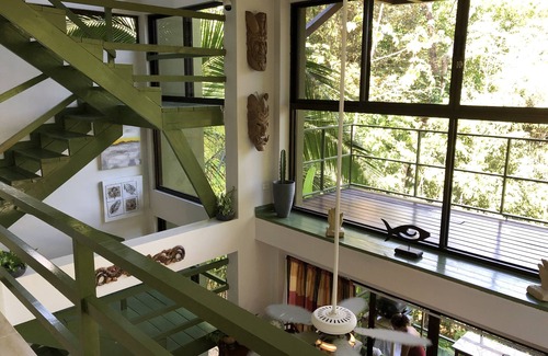Manuel Antonio House | Jungle Roost, a beautifully appointed 4 story jungle house close to the beach