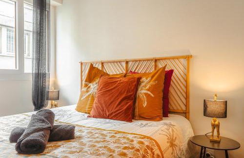 Saintes Apartment | Jungle Saintaise - Coeur de ville, Calme, Tv 4K, Fibre, Netflix, Parking Surveillé Qpark 150m