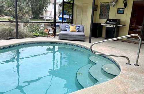 Hobe Sound House | Jupiter Island Beaches, Waterfront Home, Ocean Access, Pool & Boat Dock.