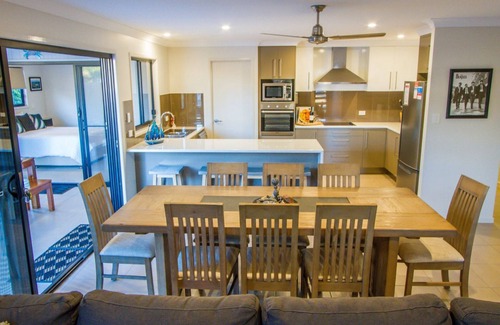 Agnes Water House | JUST ONE MORE holiday home with pool & outside pets welcome
