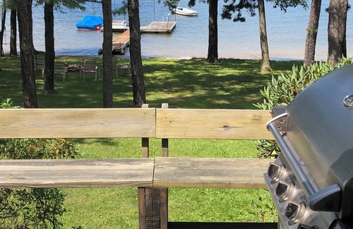 Swanton House | Just Steps to Private Dock, Hot Tub on Spacious Home/Land at Quiet End of Lake