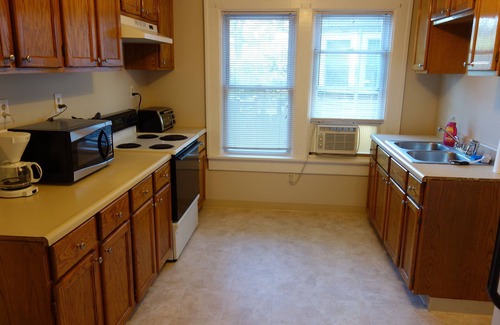 Niagara Falls Apartment | Just walk to the Upper Niagara River and follow it right to Niagara Falls!