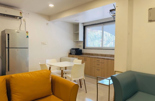 Vagator Apartment | K-homes,Charming 1-bedroom apartment in wonderful Goa ,vagator with WiFi, AC