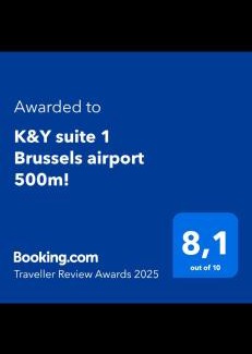 Zaventem Apartment | K&Y suite 1 Brussels airport 500m!