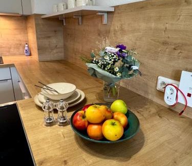 Jever Apartment | K4 Wohnung mit Gartenblick
