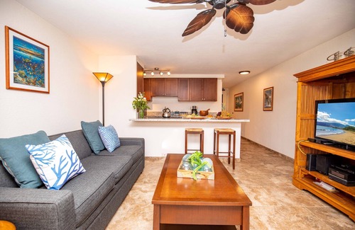 Honokowai Condo | KA 403 Remodeled Condo w Mountain Views Heat Pool AC