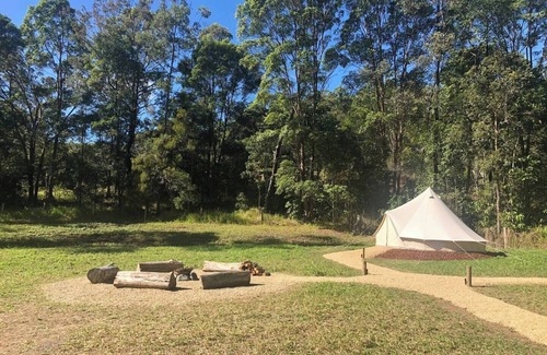 Verrierdale Cabin | Kailani Glamping Tent: Eco Stay w/Private Bathroom & Nature Views Near Noosa