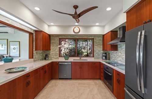 Kailua House | Kailua Shores Estate by Gather: Luxury w/Pool, Spa, AC & Breathtaking Views
