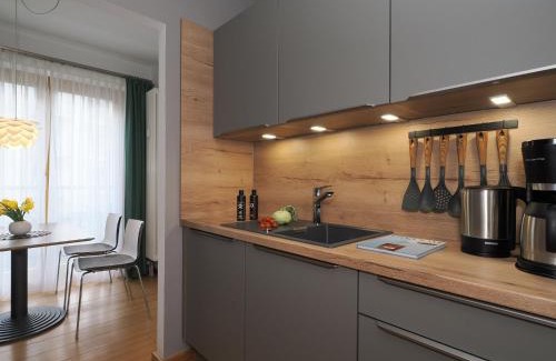 Heringsdorf Apartment | Kaiservillen Heringsdorf - Ferienwohnung mit 1 Schlafzimmer und Balkon D112