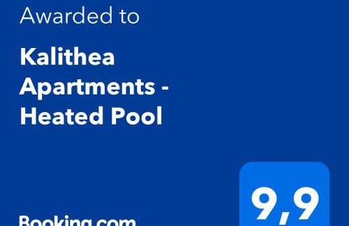 Kalyves Apartment | Kalithea Apartments - Heated Pool