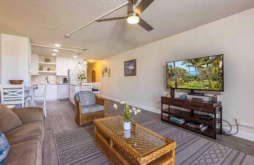 Kihei Condo | Kamaole Sands #10-111 Ocean View, Inner Court, Ground Floor, Close to Beach